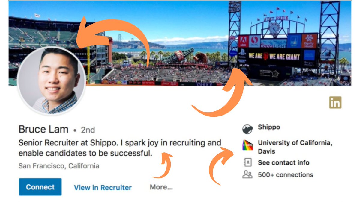 InovusLabs's tweet image. LinkedIn Hacks - Day 01

- Profile Picture - Avoid Selfies/Memes
- Cover Picture - Must reflect your profile/area of expertise
- Headline - Professional/Freelance Identity (Short and Catchy)
- Education &amp;amp; Work Institution

Get All-Stars ASAP (Showcase Profile Strength)
#linkedin