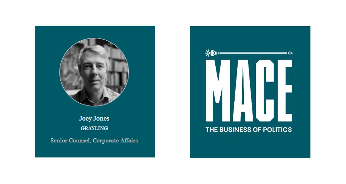 GraylingUK's tweet image. Our very own Joey Jones has been selected as @MaceMagazine's Consultant of the Week! 

@joeyfjones is Senior Counsel, Corporate Affairs at Grayling, bringing a wealth of experience from his time as Sky News' deputy political editor and spokesperson for Theresa May.