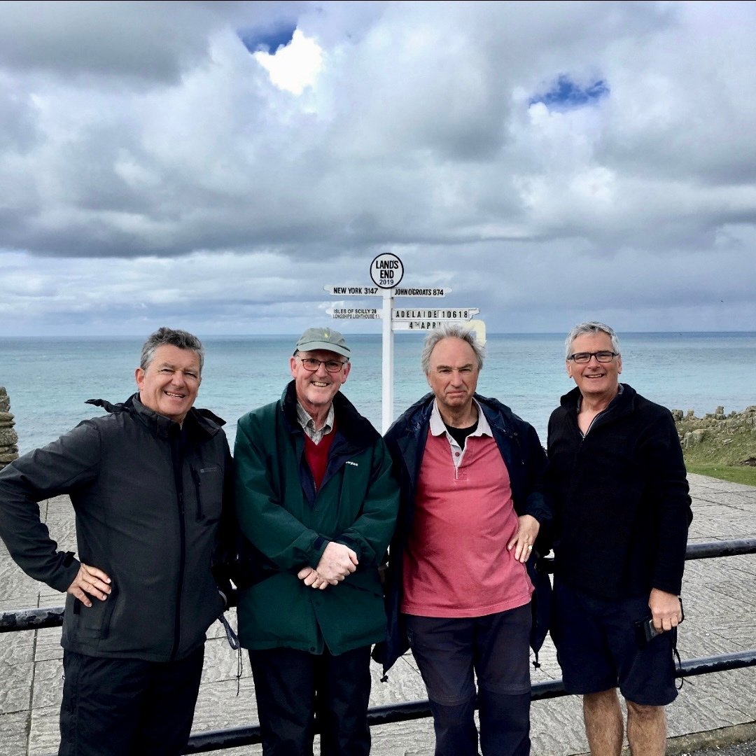 hub_challenge's tweet image. 4 of our complete TCH's members staged walk from the top of the Pennine Way (in Scotland) to Land’s End. “ We’ve had so many mini-experiences and have supported each other at different times in different ways. Walking is such a brilliant way to make friends and meet people.”