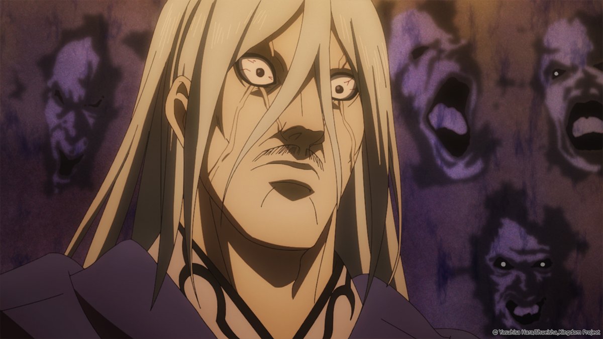 [애니플러스 5/17 23:30 방송 『킹덤 3기』 7화 "구멍투성이 황야"] - 무시무시한 집념으로 목숨이 끊어질 때까지 싸우는 병사들을 물리치고 드디어...