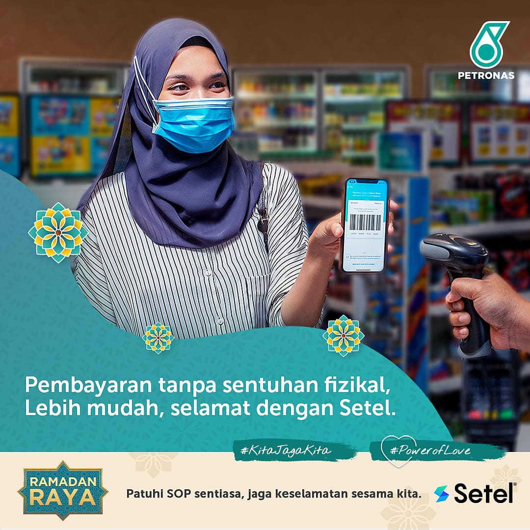 Petronasbrands's tweet photo. Sebagai langkah berjaga-jaga semasa PKP ini, anda boleh mengisi minyak atau membeli barang di Kedai Mesra dengan menggunakan aplikasi Setel! 

Jom cuba Setel sekarang ➡️ https://t.co/WPYsNv10Zi

#PETRONAS #SyukurRaya #KitaJagaKita #RayaMCO3 #Rayapkp https://t.co/k4WesY1cWu