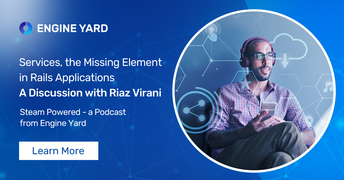 AKT_TRACTEBEL's tweet image. engineyard: @DarrenBroemmer sits down with Riaz Virani to discuss his recent talk at #RailsConf2021 on why services are the missing element in #Rails, and how you can use them to effectively organize, implement, and test your application logic.
…