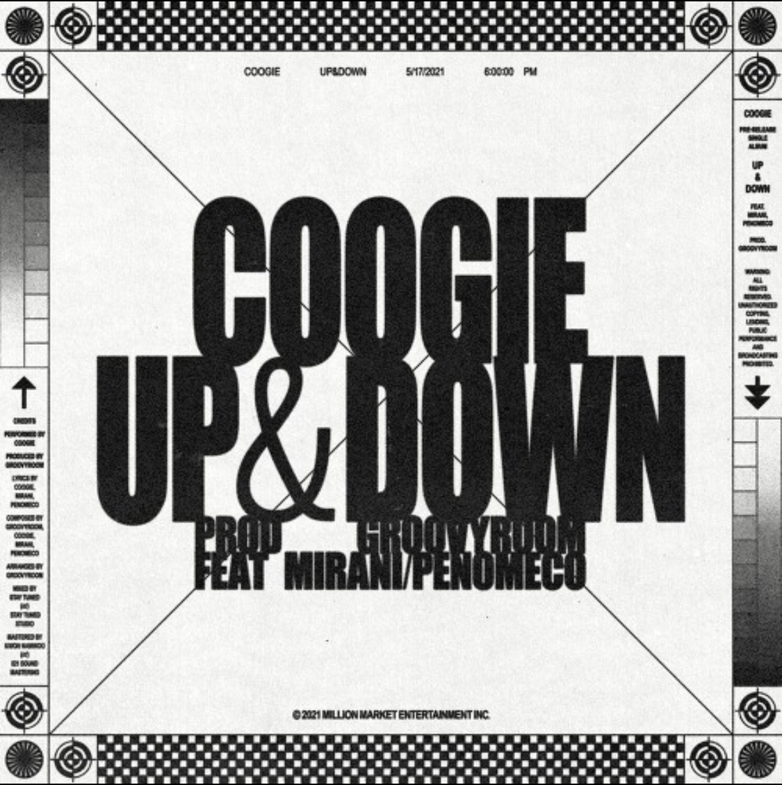 khiphopnewsjp's tweet photo. #Coogie の新曲 #UPandDOWN (Feat. #Mirani #PENOMECO) (Prod. #GroovyRoom)がリリース！
#MillionMarket #ATMSeoul #yelowsmob #khiphop #khh #khiphop好きな人と繋がりたい #ヒップホップ
Coogie - Single [UP &amp; DOWN (Feat. 미란이, PENOMECO)] https://t.co/pdeaG3wjJH