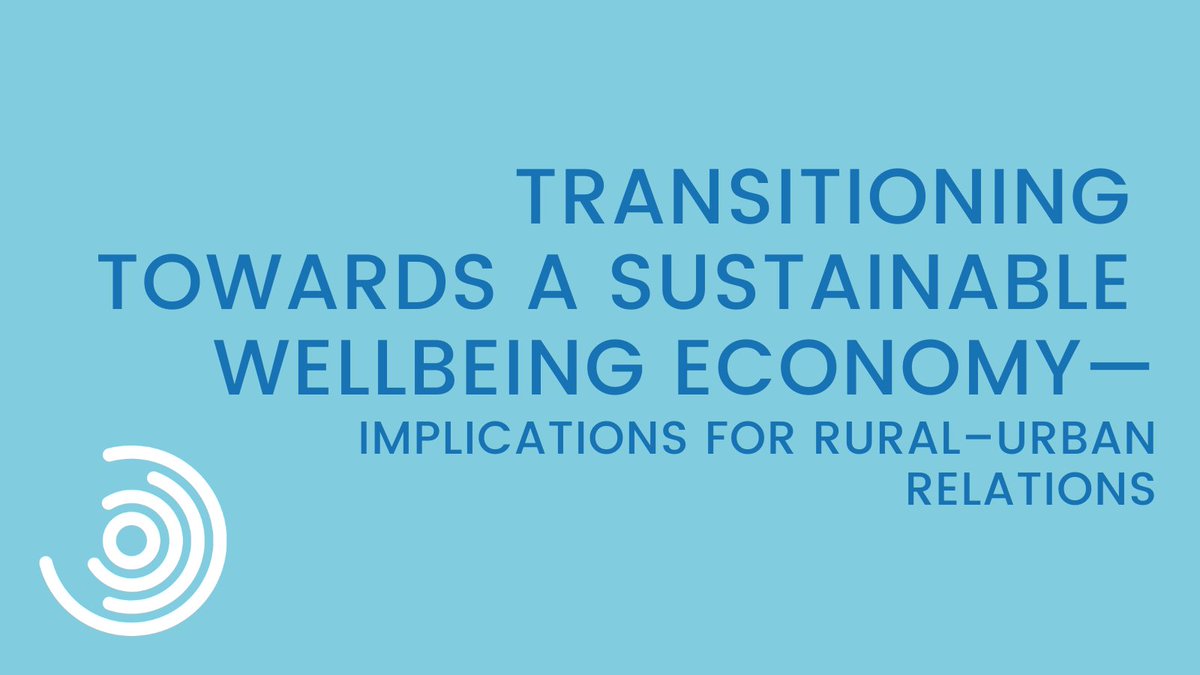RuralUrbanEU's tweet photo. 🌱The concept of a "wellbeing economy" is a more inclusive way of thinking about development. Learn more about this more comprehensive perspective, why it should replace more narrow economic focuses, and what it means for rural-urban relations: https://t.co/BSPy7A4JZ0 https://t.co/ijhHN1NFob