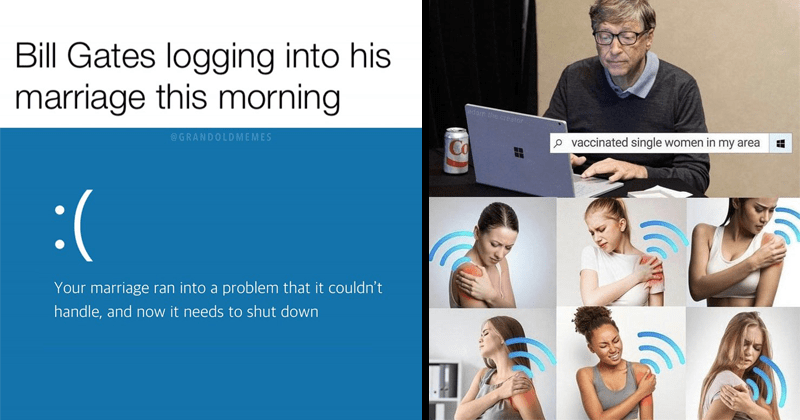 DirtyBill13's tweet photo. so dirty @BillGates https://t.co/uSWEOb6hba