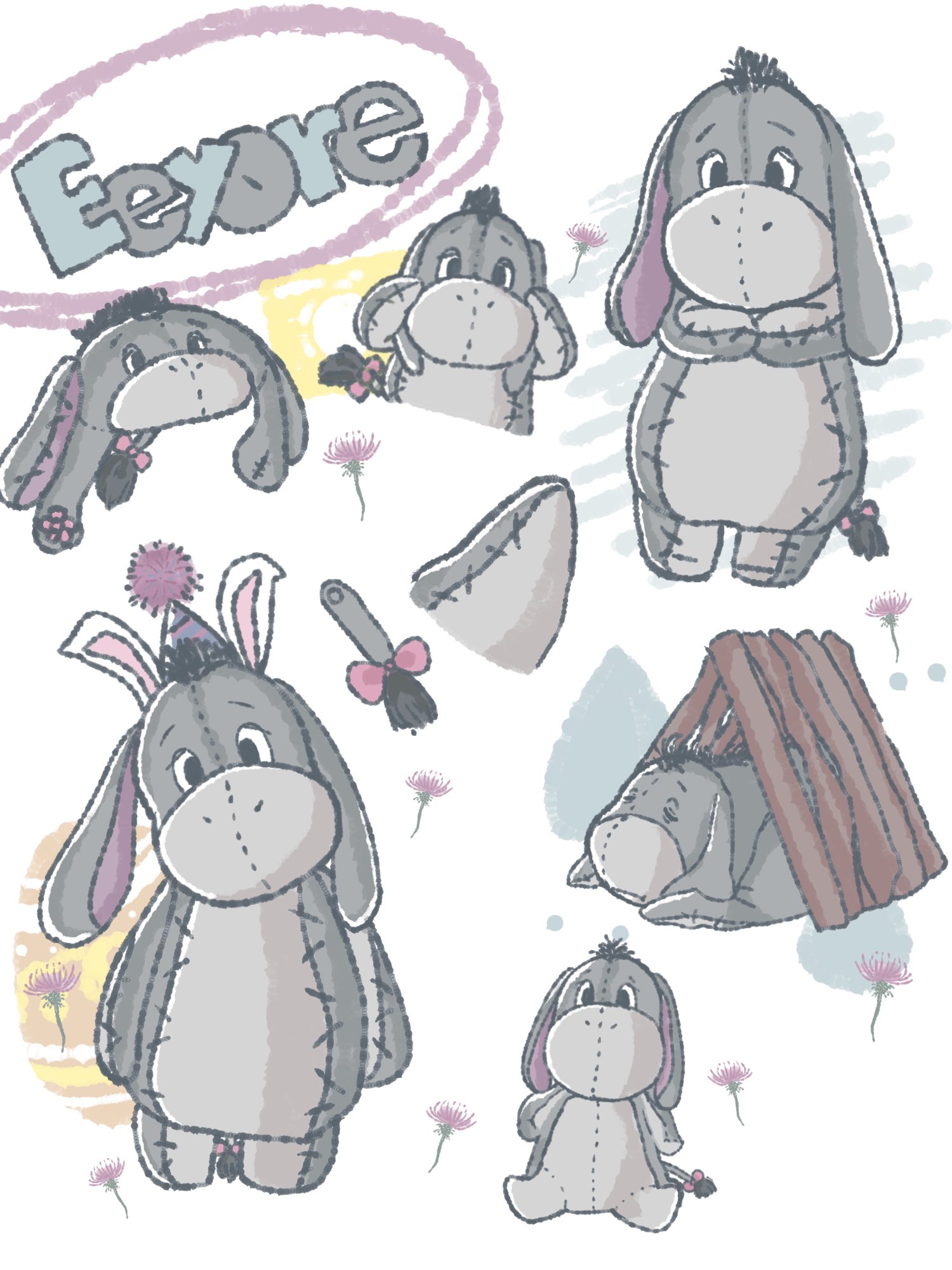 こ こ な イーヨー可愛すぎる永遠に好きだよ ディズニー イラスト イラスト好きな人と繋がりたい Dオタさんと繋がりたい イーヨー T Co Kmvqlzqrse Twitter