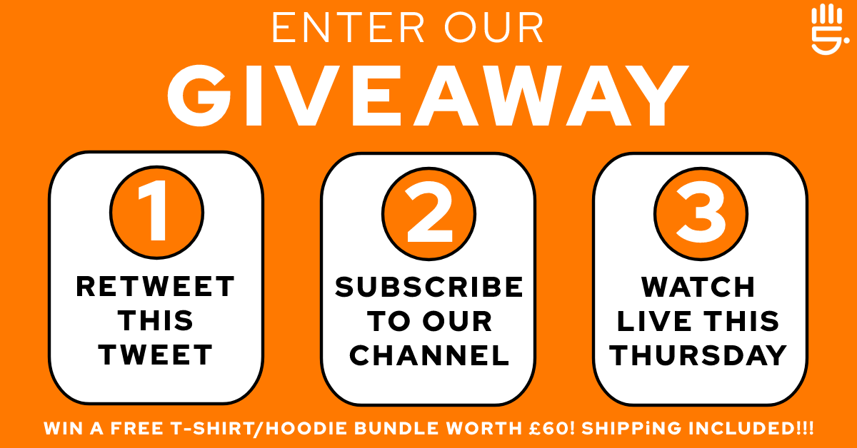 GT5Produtions's tweet photo. Let the countdown to Episode 100 begin!! 

Let's also #giveaway some cool stuff on the show like this sexy bundle for #free plus shipping anywhere in the world👉 https://t.co/MYyMdod5dc.

#Subscribe here: https://t.co/cJUkiLKyta

#contestgiveaway #PodernFamily #RT #YouTube https://t.co/77sWHfY0J4