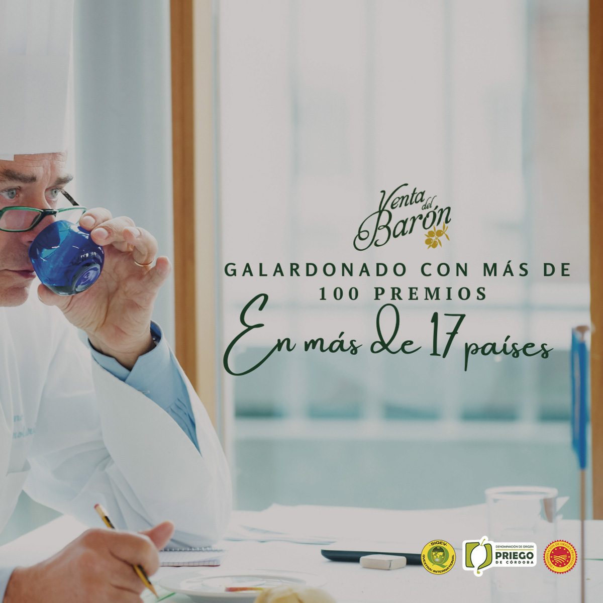 #VentaDelBarón ha sido galardonado con más de 100 premios en más de 17 países.
Ser un #aceitedeolivavirgenextra tan reconocido mundialmente por su calidad, aroma y sabor, es un gran honor para nosotros y nos impulsa a seguir trabajando para mejorar cada día un poco más.