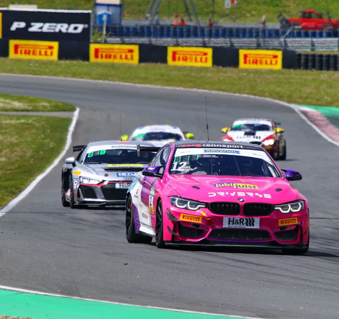 GoCharlieM's tweet image. What a weekend !! 💜🥳
Huge congratulations to the whole crew @TeamDriverse 🙌🏼 what a result from our first #ADACGT4 race in the @BMWMotorsport M4 GT4 🏆🥂✨

Big thanks to my flying Dutch teammate @SandravdSloot, can’t wait to race with you again soon 🔜🙋🏼‍♀️🙋🏻‍♀️🏁 #MondayMotivation