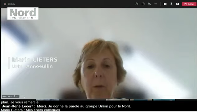 Merci <a href="/MarieCieters/">Marie Cieters</a> pour ton intervention sur le plan départemental en faveur de la jeunesse.
#20mesures 
Soutien immédiat de 6,6 millions d’euros pour les jeunes.