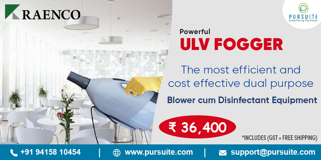 pursuites's tweet photo. Raenco ULV Fogger : The Most Efficient & Cost Effective Dual Purpose Blower Cum Disinfectant Equipment #Pursuite
For More Details Visit : https://t.co/dcgCmiYizp
#Raenco #ULVFogger #FoggerMachine #disinfectantmachine #procurement #procurementmanager #restaurateurs #hospitality https://t.co/VlnreXJ0Tf