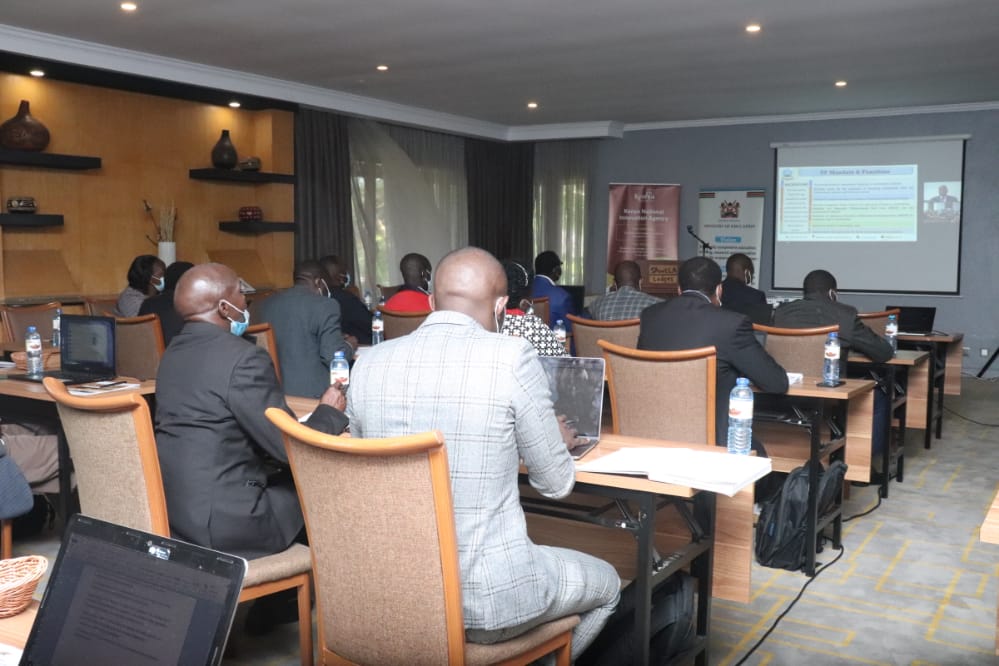KENIAupdates's tweet photo. Over 35 delegates from Institutions across the country undergoing a Technology Transfer and Commercialization training organized by @KENIAupdates. This is aimed at strengthening the institutional capacity on innovation. #EnhancingInnovation #KeNIAInnovationAcademy https://t.co/vzOj7htFli