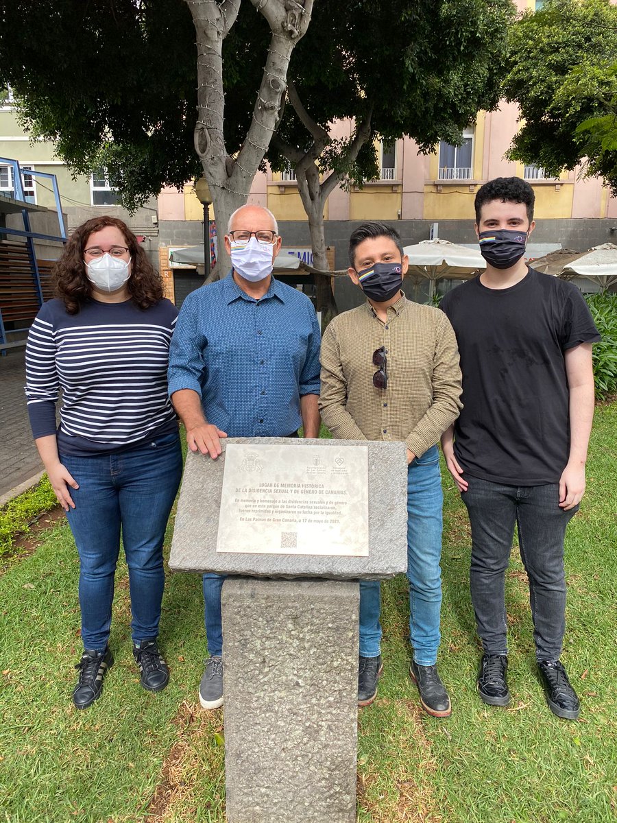 alfredo_pazmino's tweet photo. #17M en el acto de significación del #ParqueSantaCatalina lugar de la memoria de la disidencia sexual y de género @SocialGobCan @Vimar64 #DirecciónGeneraldeDiversidad y @igualdadlpgc https://t.co/o20UnbqnOA