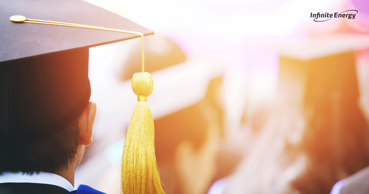 InfiniteEnergy's tweet image. It's National Graduation Tassel Day! Congratulations on all your hard work, class of 2021.