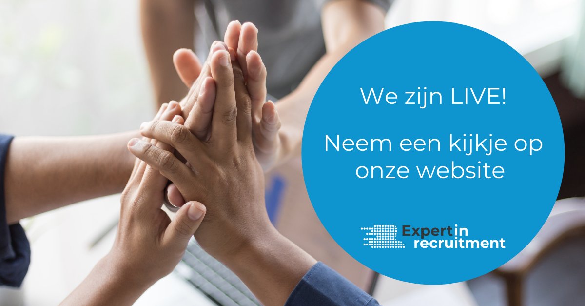 Na maanden voorbereiding zijn we nu officieel LIVE! 

Vanaf nu heb je GRATIS toegang tot al onze waardevolle content. Go check it out! 👉 expertinrecruitment.nl

#recruitment #recruitmentproces  #recruitmenttools #recruitmentexperts