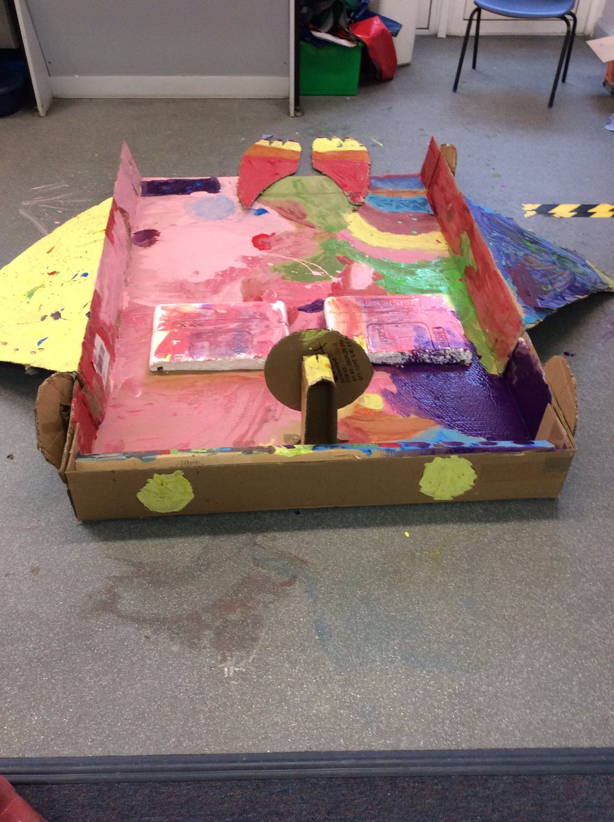 room3P2's tweet photo. Room 3 have made their very own time machine...I wonder where we will go? @woodside_school https://t.co/lAU3GlrJ2G