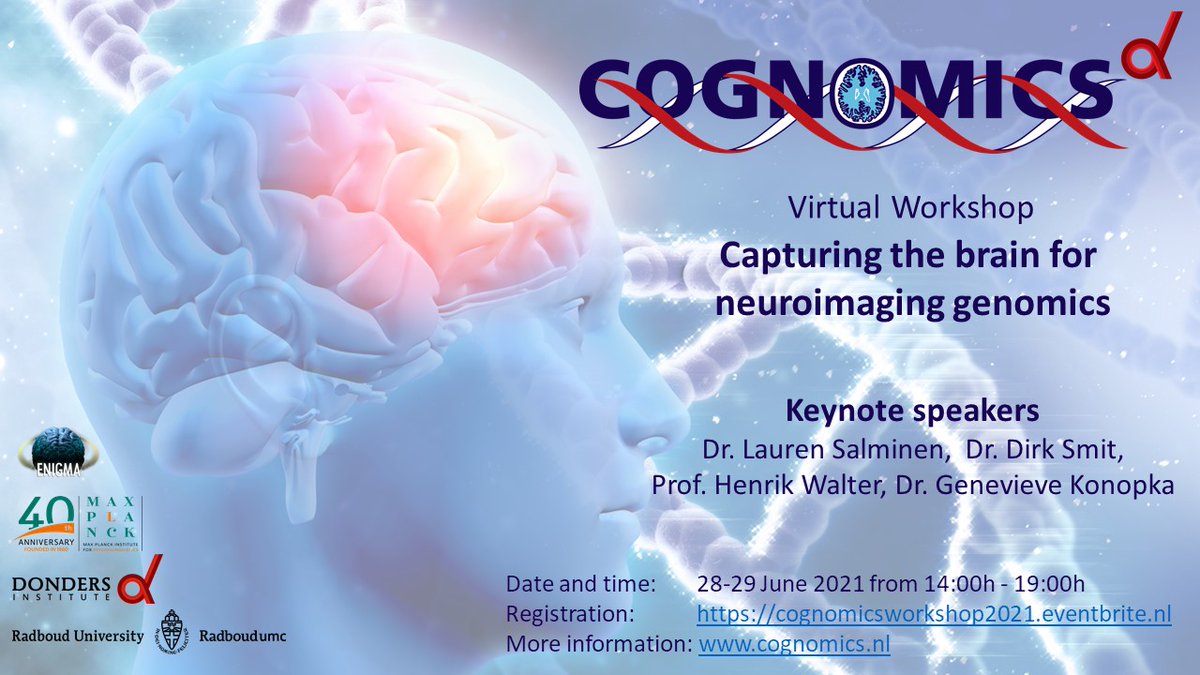 For more information and registration go to cognomics.nl