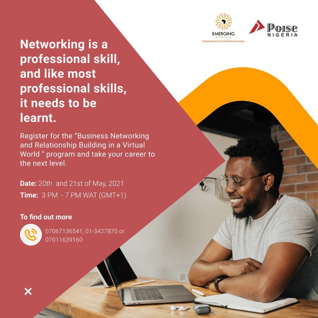 EACbuilding's tweet photo. Now more than ever, business executives find themselves in a complex virtual environment where networking and relationship building is very critical. This program provides the skills for virtual networking and opportunities to take your career and business to the next level. https://t.co/09WdxY3HMB