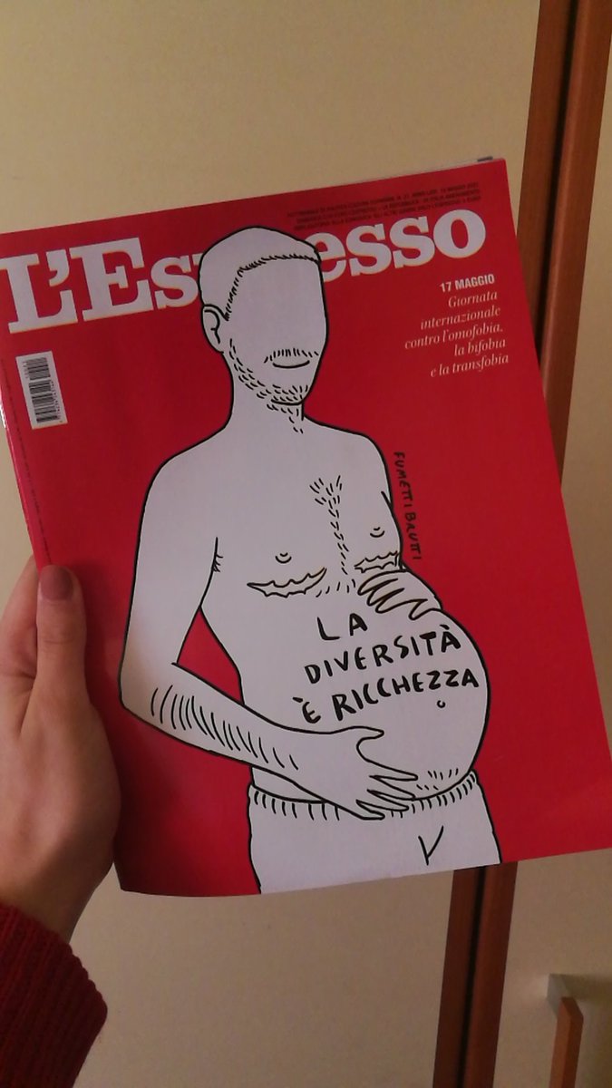 Comprare <a href="/espressonline/">L'Espresso</a> oggi con la copertina di <a href="/josignorelli_/">Fumettibrutti</a> ❤️🧡💛💚💙💜