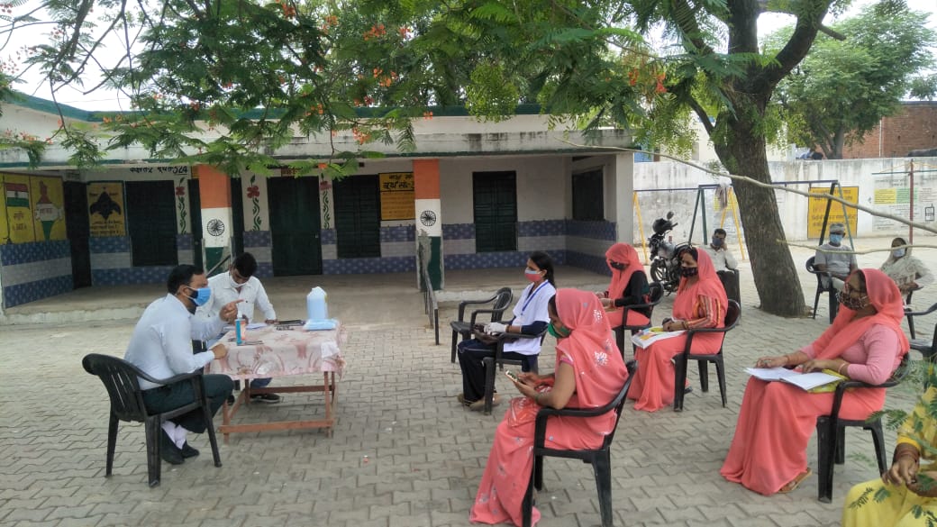 Gram nigrani samiti meeting in khatauli #DMMUZFFARNAGAR #CDOMUZAFFARNAGAR