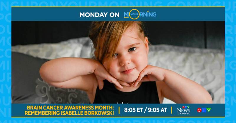 YourMorning's tweet photo. Later tonight, The CN Tower will light up in memory of Isabelle Borkowski. We speak to her parents - coming up next. https://t.co/GhGLLZujb1