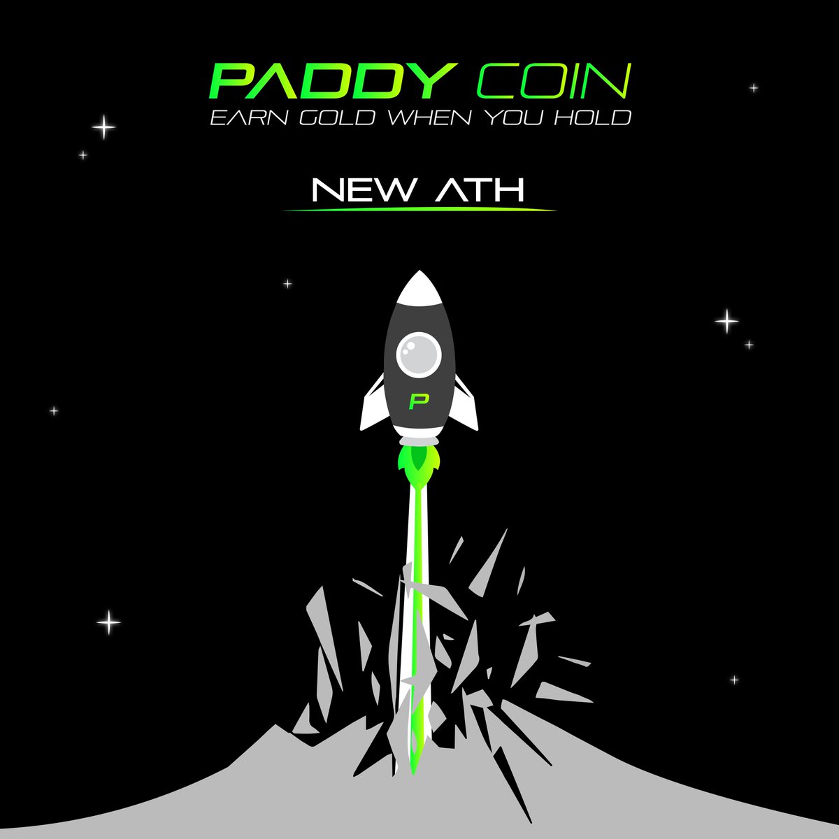 paddycoinhq's tweet photo. Dip? What dip? Hours after those pesky whales tried to bring us down, PADDYCOIN has hit a new ATH. 

PADDYCOIN is nothing without the community. You can do your bit to help the coin grow. 

Take to Twitter, take to Reddit... even family group chats. Tell the world about $PADDY. https://t.co/Zs99NW1eWp