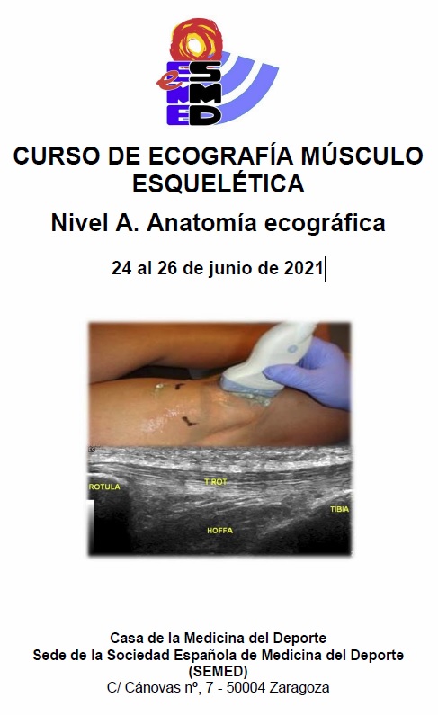 femedeporte's tweet photo. CURSO DE ECOGRAFÍA MÚSCULO ESQUELÉTICA
Nivel A. Anatomía ecográfica
#femedeporte
24 al 26 de junio de 2021
Casa de la Medicina del Deporte
Sede de la Sociedad Española de Medicina del Deporte
(SEMED)
C/ Cánovas nº, 7 - 50004 Zaragoza
TODAS LAS PLAZAS COMPLETADAS https://t.co/MvGlXhtKZH