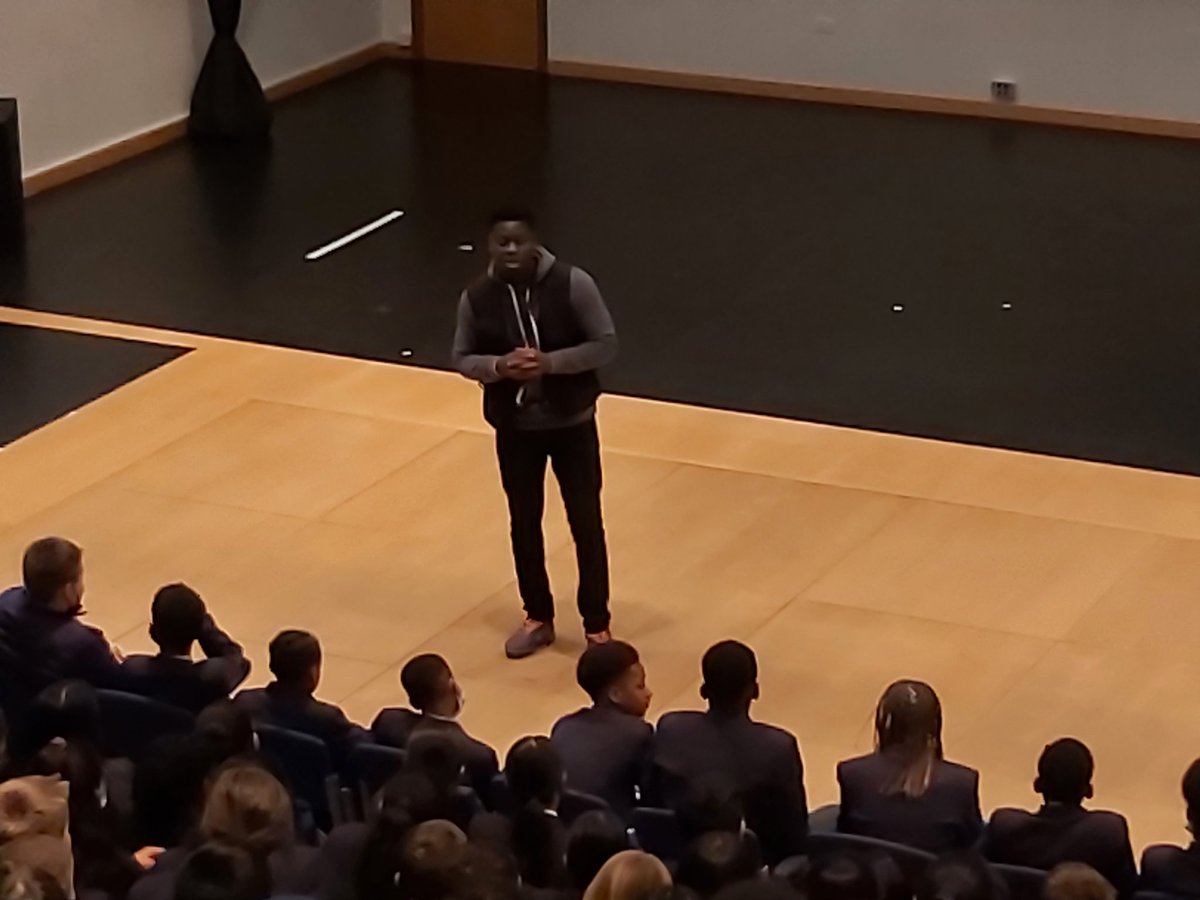 Amazing inspirational and motivational talks for <a href="/SandwellAcademy/">Sandwell Academy</a> students today by <a href="/Hezron_Brown/">Hezron Brown</a> 
#inspiration #Motivation