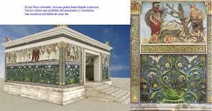AquileseldTroya's tweet photo. Alboko frisoen prozesioak Augustoren familia, lagunak, magistratuak eta senatariak irudikatzen ditu, erretratu sorta bikaina osatuz, baina, hala ere, Partenoiko Panatenaikotik eragin handia dagoela adierazten du.

#KlasikoenAztarna
#Begoñazpi https://t.co/kAgnMi0sJH