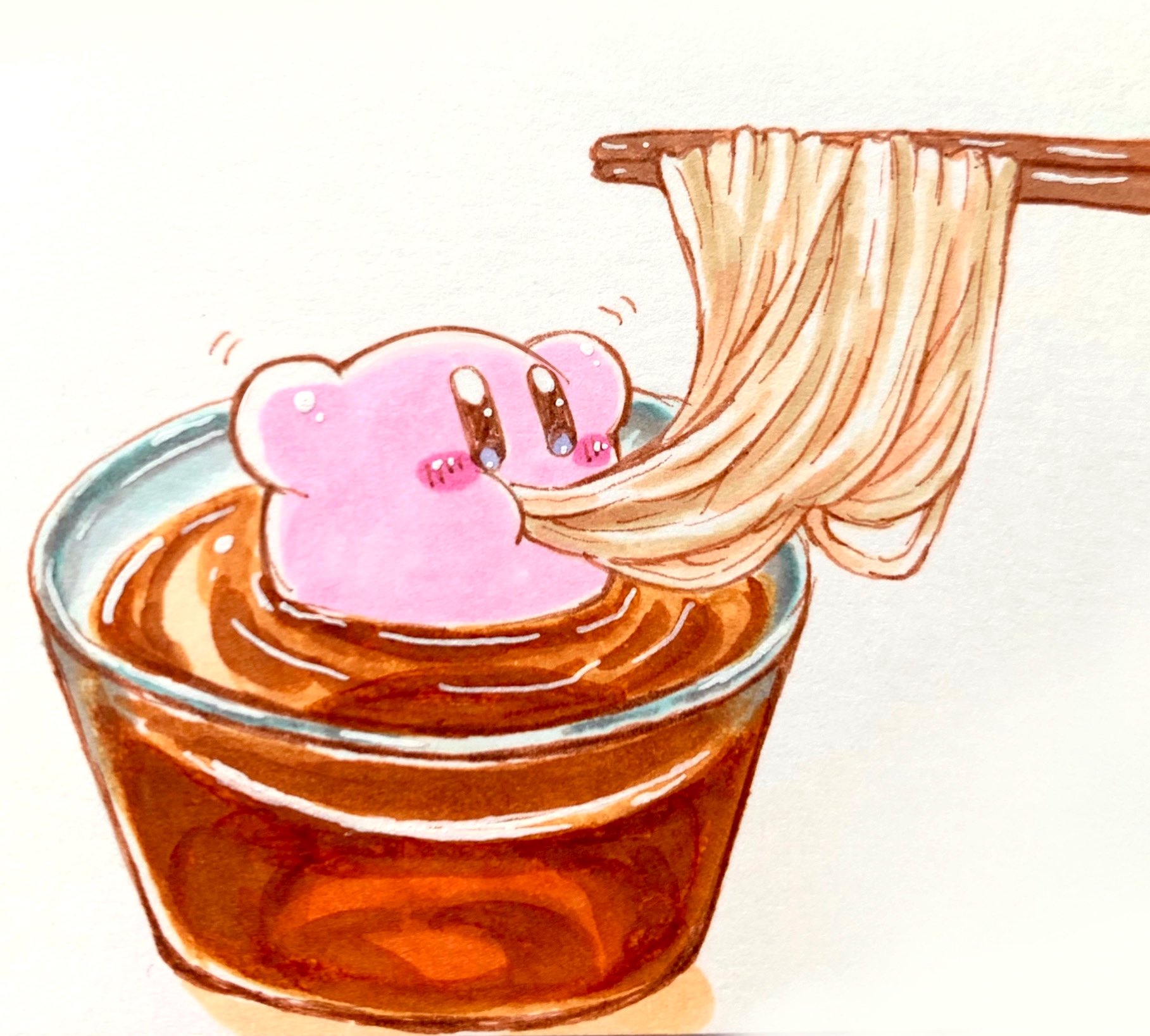 あら カービィ つゆいり Kirby Illust Copic カービィ コピック イラスト T Co Lcminemdzk Twitter
