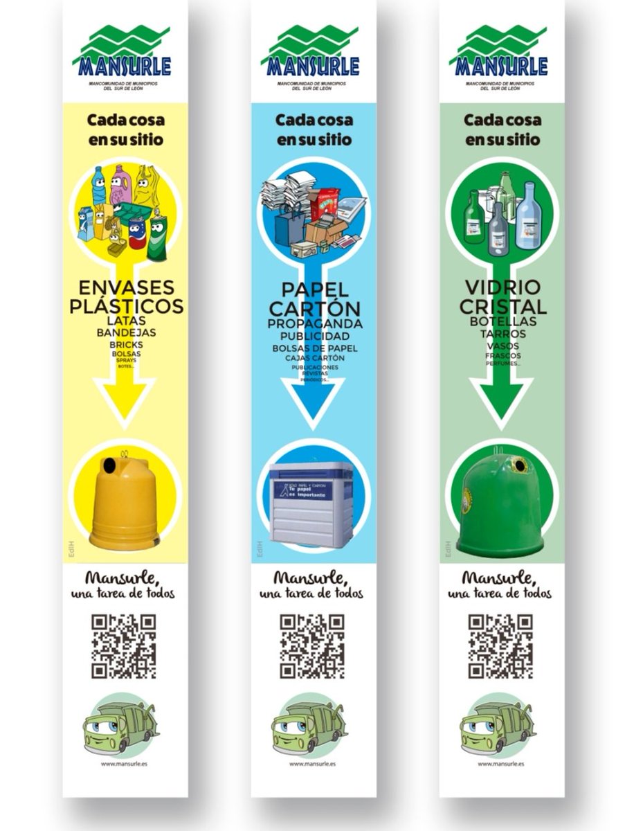 javirevilla's tweet photo. 17 de mayo, día del #reciclaje
#Mansurle https://t.co/wvqU8WafRb