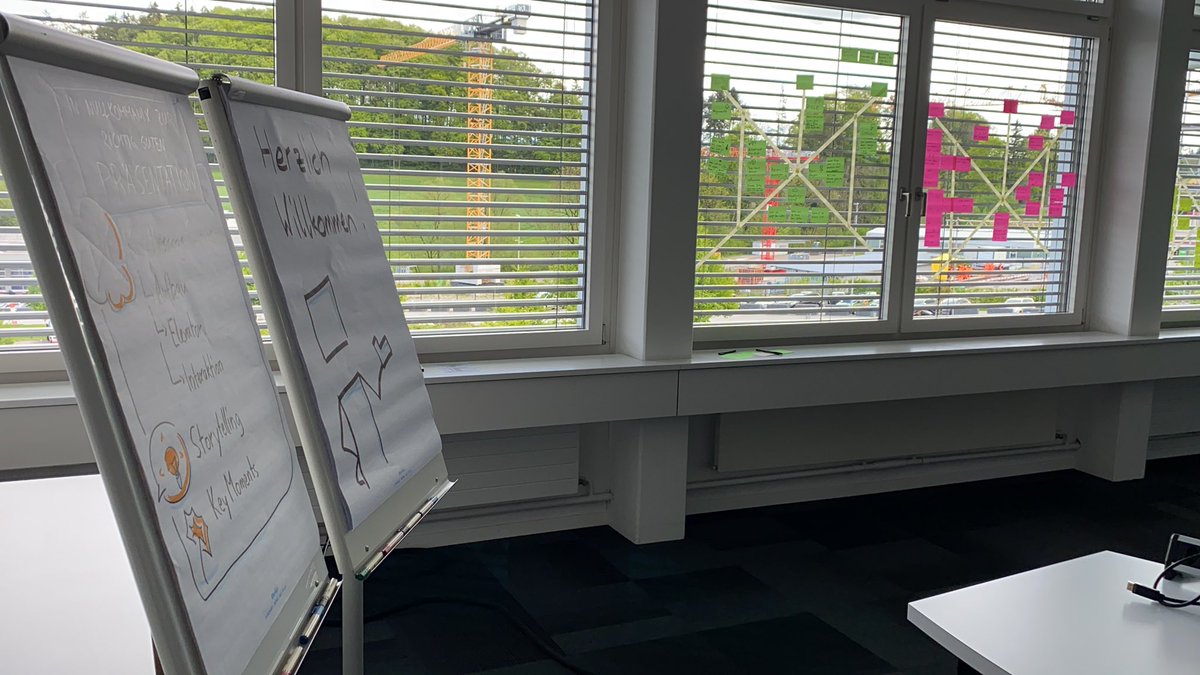 Endlich mal wieder ein Seminar mit Schuhen 👞 und Augenkontakt😷! #KeyMessageCanvas