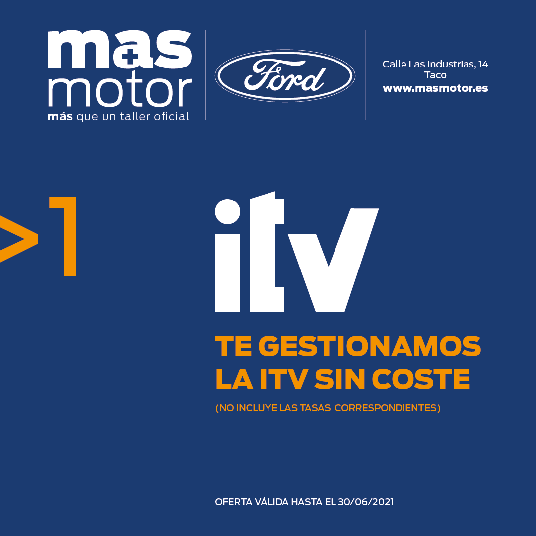 MasMotorTaller's tweet photo. Mas Motor Ford seguimos siendo tu taller oficial de confianza. Conoce nuestras promociones.
Gestión de ITV
Solicita cita previa aquí: https://t.co/lQbV8EEhaU https://t.co/scCvgtdMkM