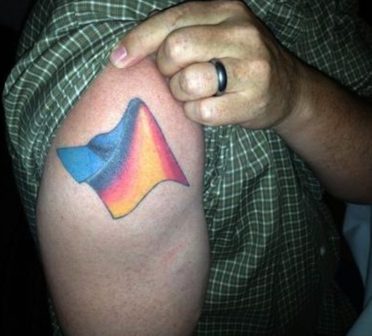 MATLAB's tweet photo. True MATLAB love ❤️ https://t.co/cOAR5ayg0N