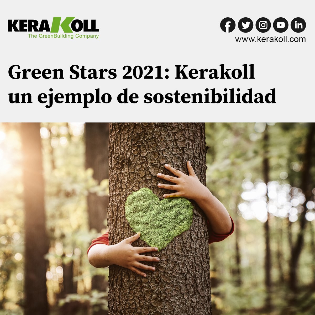 🏆 Kerakoll ha sido galardonada entre las empresas más sostenibles de Italia según un ranking realizado por el método de escucha social que analiza 5 dimensiones: innovación, tecnología, sostenibilidad ecológica, economía verde y sostenibilidad social.
#greebuilding #kerakoll
