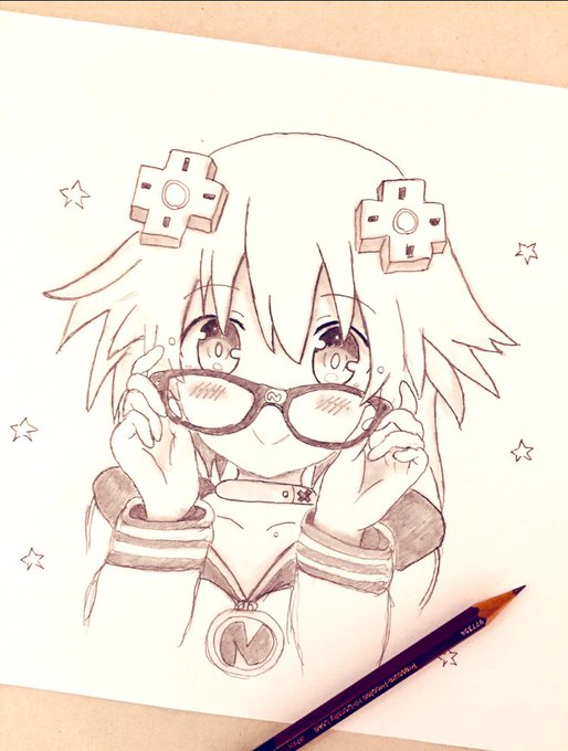 ネプネプ〜✏️(๑&gt;◡&lt;๑)✨✨#ネプテューヌ 