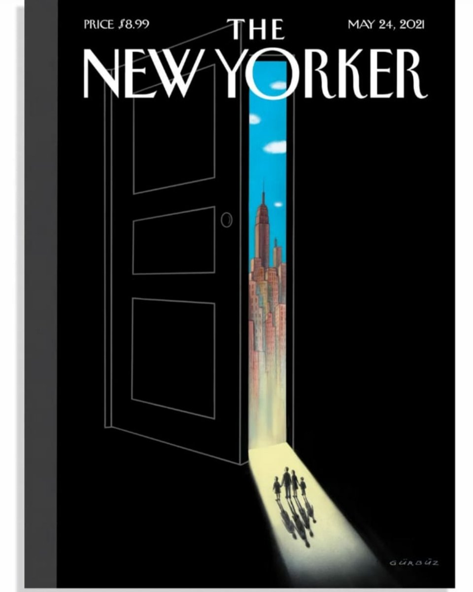 New Yorker dergisinde bu hafta yayınlanan kapağım.