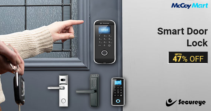 We are proud to announce that Secureye Door lock range is live on McCoy Mart at best price.
Recureye, A Registered TM of Mega Regent International Limited is a professional manufacturer in the security and surveillance field. 
Buy Now: bit.ly/33TA0xu