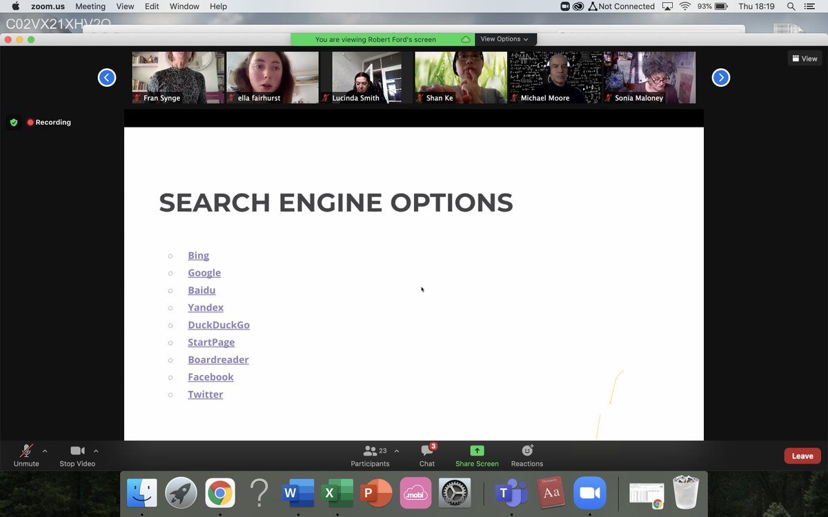 24 learners attended last Thursday second SEO session. We will be opening a new course in July as there is so much interest! In the meantime, happy search! #seo #socialmedia <a href="/RavensbourneUK/">Ravensbourne University London</a> #zoomonline