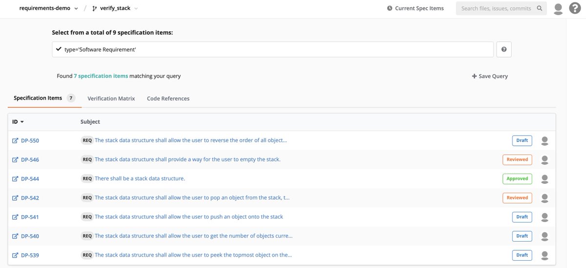 #Teamscale 7.0 provides a broad range of functionality to facilitate requirements tracing. The spec item overview, for example, displays the available spec items imported from your requirements management tool and allows you to define metrics for them. cqse.eu/teamscale-down…