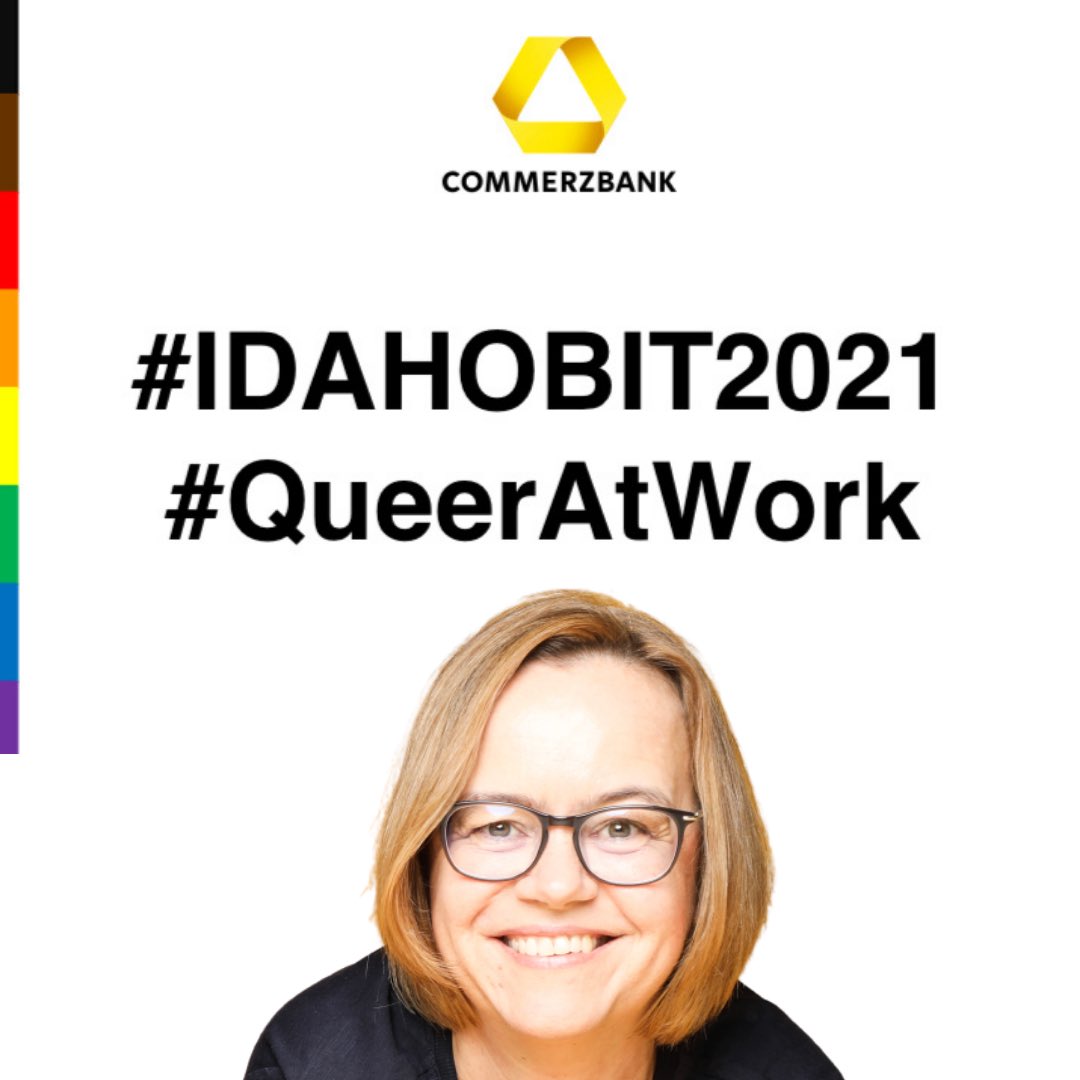sab_dam's tweet photo. Ich bin #QueerAtWork und setze mich ein für Vielfalt und Respekt!
Danke an @proutatwork für die wichtige Aktion zum heutigen Tag gegen Homo-, Bi-, Inter- und Transphobie 👏🏳️🌈 https://t.co/h7r6OGRNji