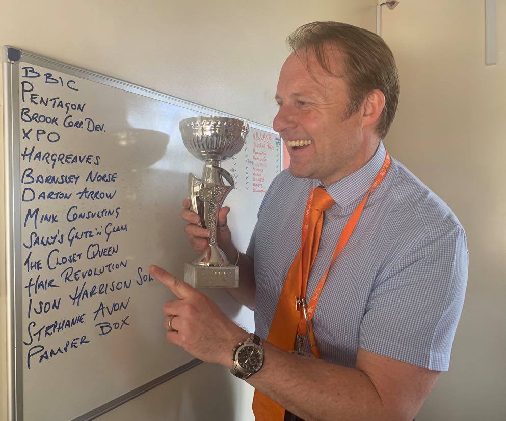 Our Accumulator Challenge teams are half way through their month-long fundraising challenge, and they are all doing a fantastic job!

Simon, AKA Lord Sweetener, is keeping a close eye on the teams, and is busy trying to predict who the winner will be.