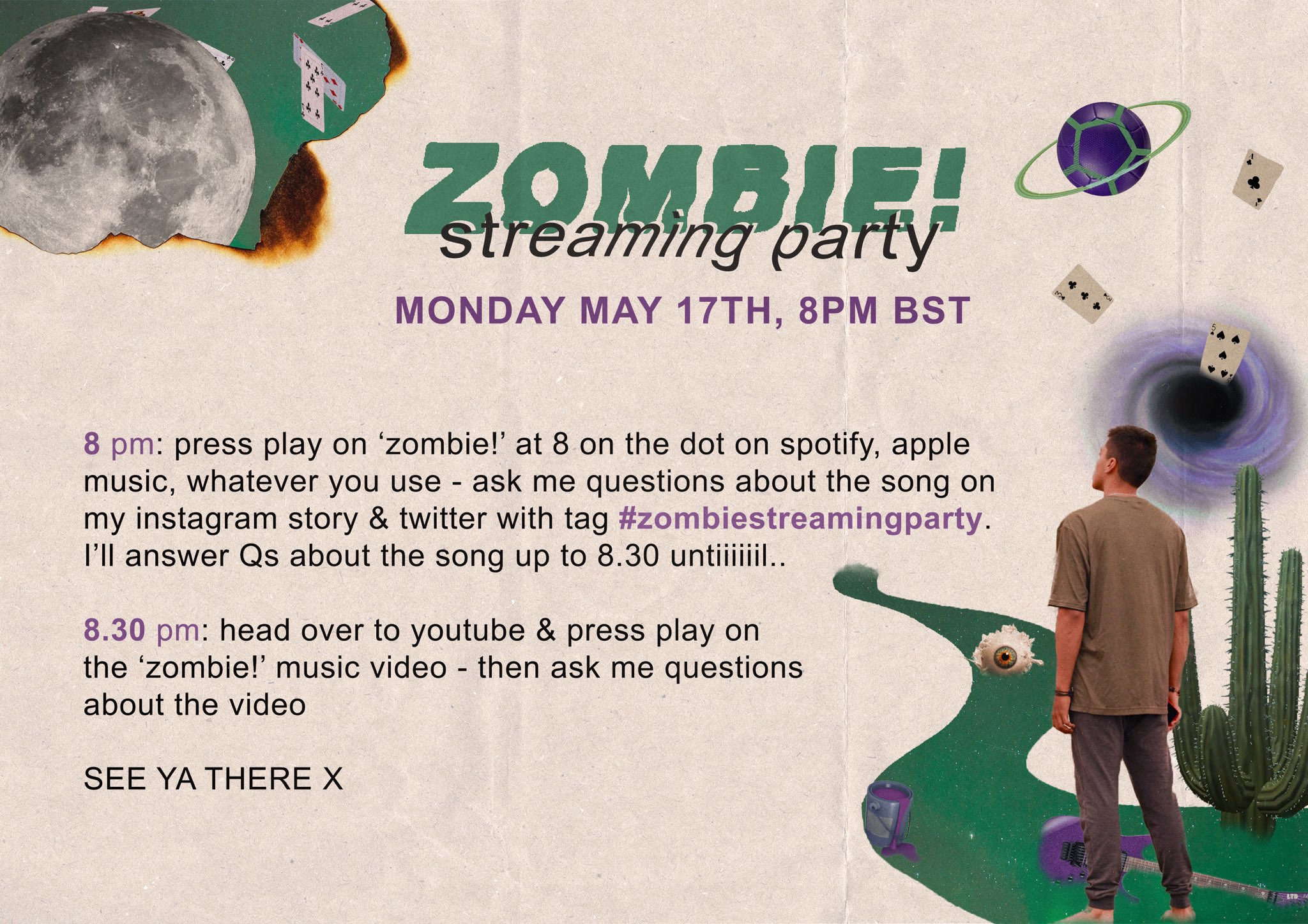 Orla Gartland Tonight Zombiestreamingparty Let S Do It Orla Gartland Tonight Zombiestreamingparty Let S Do It