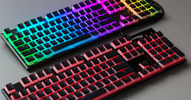 HyperXRu's tweet photo. Двухкомпонентные Pudding Keycaps отличаются полупрозрачным двухслойным исполнением и фирменным шрифтом HyperX, благодаря чему клавиатура выглядит еще более эффектно✨
👇🏻Усильте подсветку своей клавиатуры!
https://t.co/s3acPThODc
#HyperXProduct #HyperXPuddingKeycaps https://t.co/SqUUtHZgsk