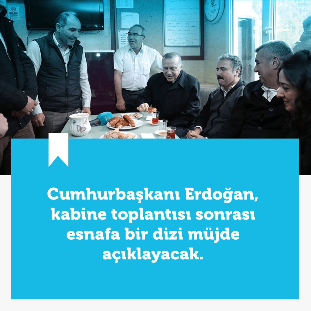 EnginGunceoglu's tweet photo. Cumhurbaşkanımız Sayın @RTErdogan’ın bugünkü kabine toplantısı sonrasında esnaflarımıza müjdeleri olacak.

Esnafımıza hayırlı olsun.

#DevletMilletininYanında 🇹🇷 https://t.co/CBSUExd9hG