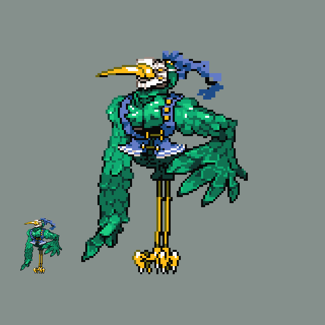 「とりマン!!#pixelart #ドット絵 」|_humiのイラスト