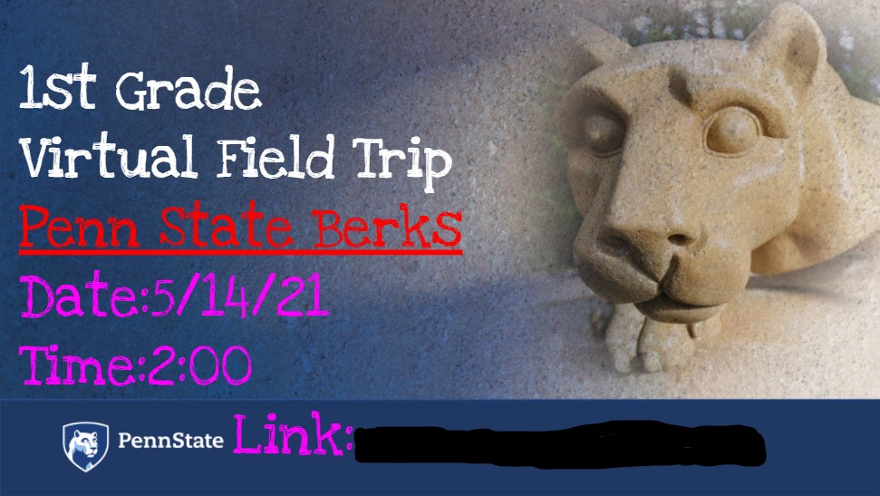 Sweet hopeful Monday, Red Knights! Thank you to PSU Berks for hosting our 1st graders on Friday; to help us set the belief that college is an option from day 1 &amp; how that idea is supported by the entire community!