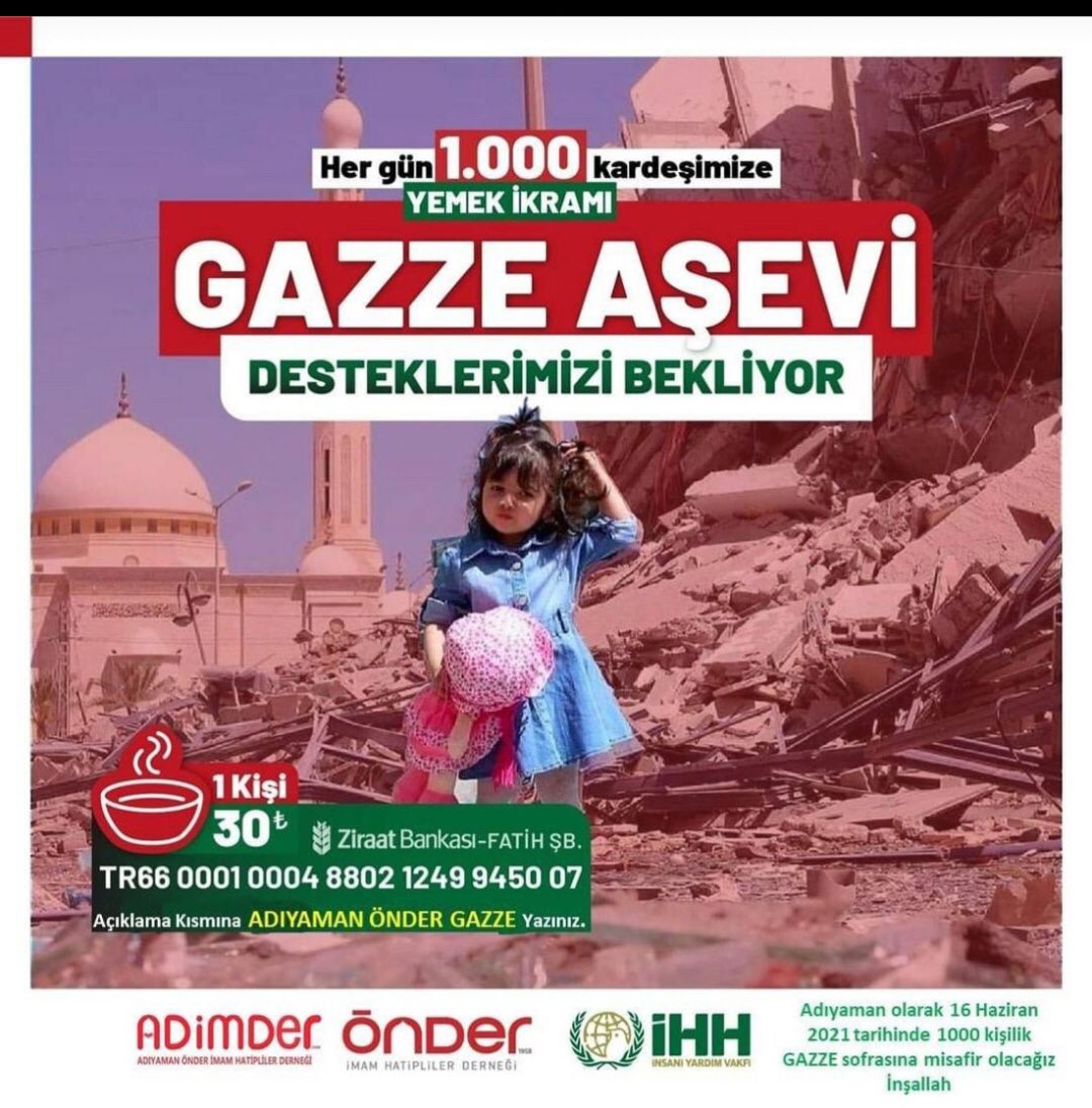 Yetimler ümmetin Hacer-ül Esvedi’dir, onlara dokunalım...

<a href="/onderihl/">ÖNDER</a> 
<a href="/adiyamanihh/">Adıyaman İHH</a> 
<a href="/MemurSen02/">Memur-Sen Adıyaman</a>