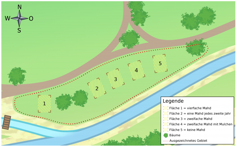 queichland's tweet photo. Die letzten Vorbereitungen für unsere Wiesenbeobachtungsflächen im #Queichpark sind im Gange. Hier könnt ihr beobachten, welchen Einfluss unterschiedliche Bewirtschaftungsformen auf die #Artenvielfalt haben. 
Mehr auf unserer Homepage unter Infrastruktur. :)
#queichland #landau https://t.co/UPh9OARYHt