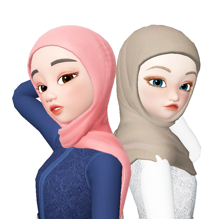 80+ Wallpaper Zepeto Hijab Berdua My